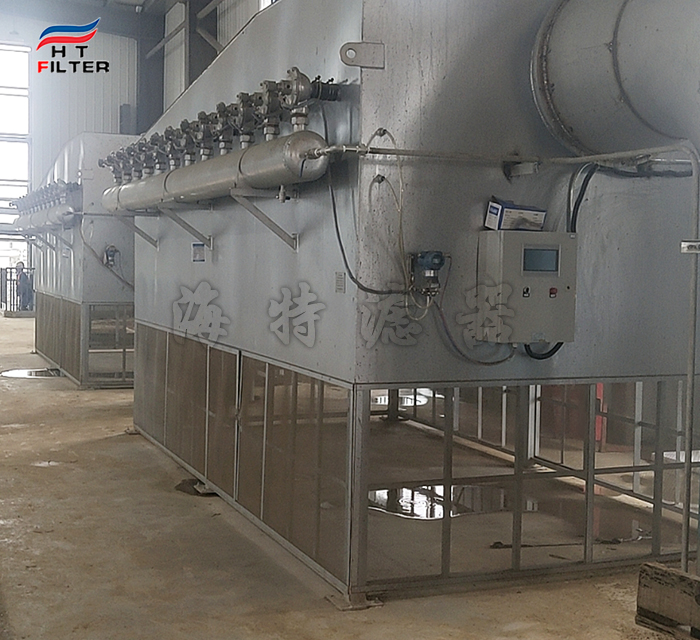 鼓風(fēng)機前置進(jìn)氣口自潔式空氣過濾器